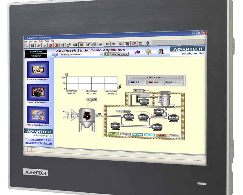 Operator Panel Advantech,  une nouvelle gamme WebOP