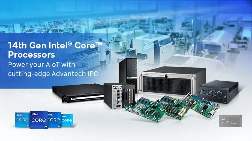 Advantech mise sur Intel Core 14e génération