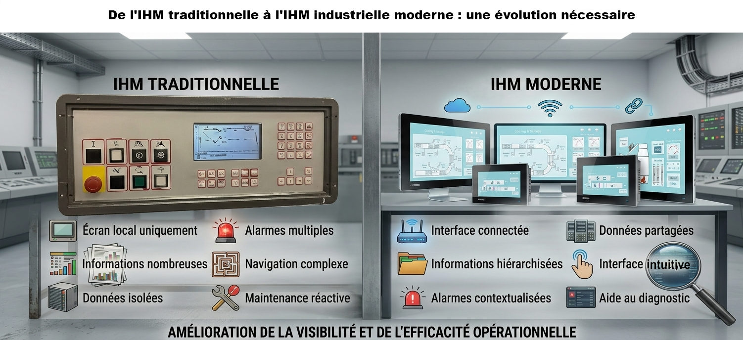 De lIHM traditionnelle à lIHM industrielle moderne, une évolution nécessaire