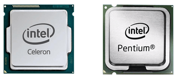 Intel Celeron et Pentium