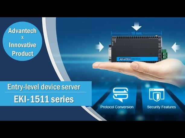 Advantech lance le convertisseur série RS-232 vers Ethernet EKI-1511