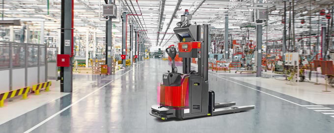 Automatiser son chariot élévateur et suivre les déplacements de ses robots avec des IHM et des tablettes durcies