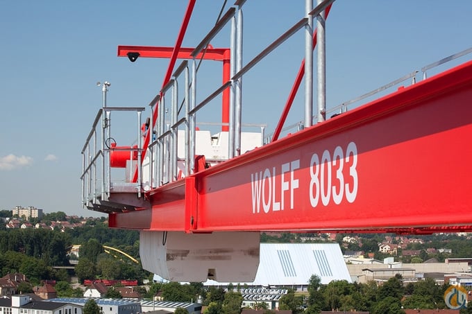 Disponibilité et service à distance chez Wolffkran