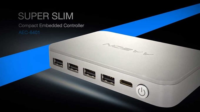 PC Fanless AEC-6401, la 
