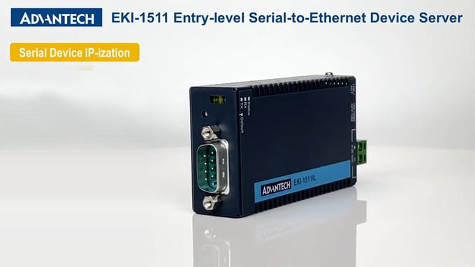 Advantech lance le convertisseur série RS-232 EKI-1511