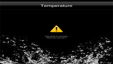 Température tablette durcie